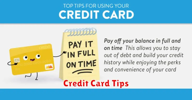 Credit Card Tips