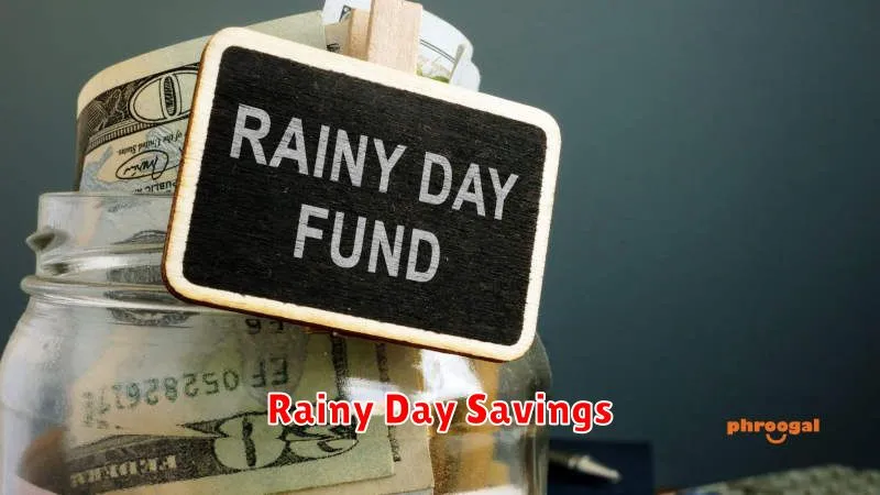 Rainy Day Savings